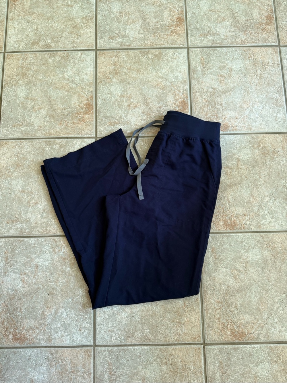 Figs Navy Drawstring Jogger Pants
